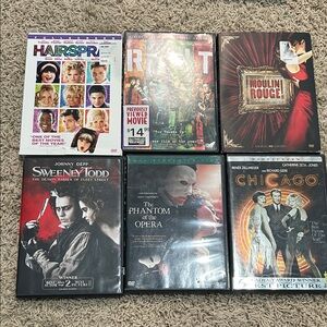 Collection of Musical DVDs